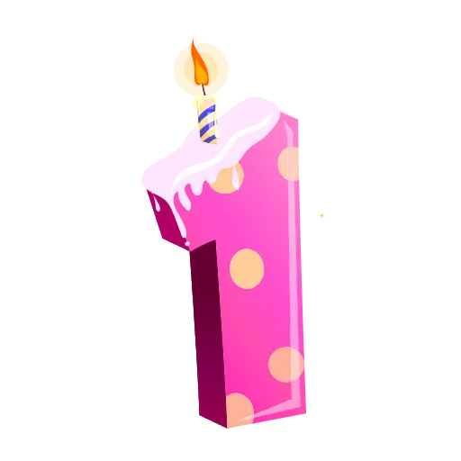 Стикерпак Bithday Party для Telegram