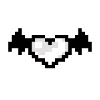 🖤 Эмодзи «mysterious rabbit» для Telegram