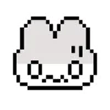 😰 Эмодзи «mysterious rabbit» для Telegram