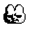 🫥 Эмодзи «mysterious rabbit» для Telegram