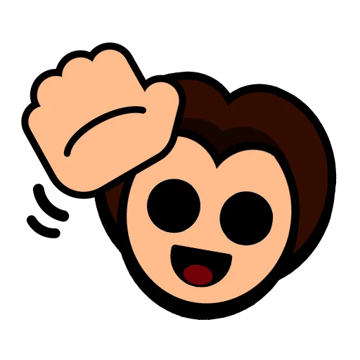 👋 Стикер «Мистери» для Telegram