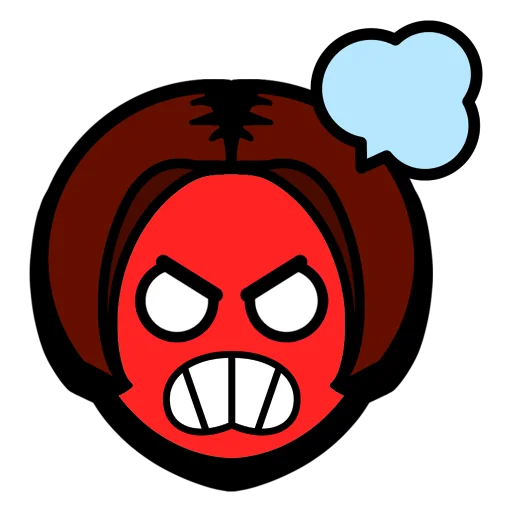 😡 Стикер «Мистери» для Telegram