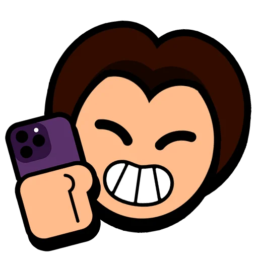👍 Стикер «Мистери» для Telegram