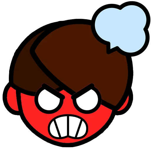 😡 Стикер «Мистери» для Telegram