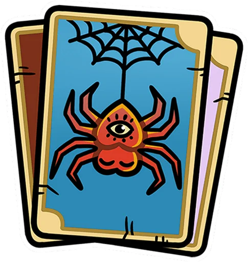 🤩 Стикер «Мистический шёпот без» для Telegram