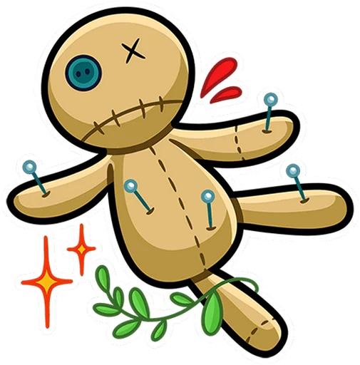 🤩 Стикер «Мистический шёпот без» для Telegram