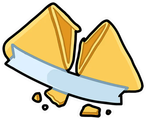 🤩 Стикер «Мистический шёпот без» для Telegram