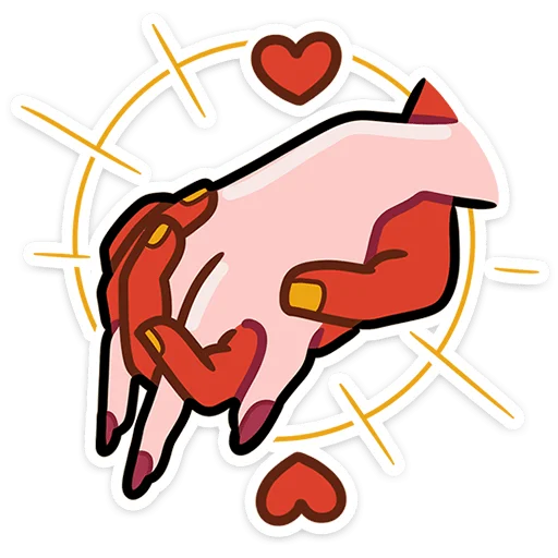 🃏 Стикер «Мистический шёпот» для Telegram