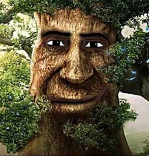 😀 Стикер «mystical tree» для Telegram