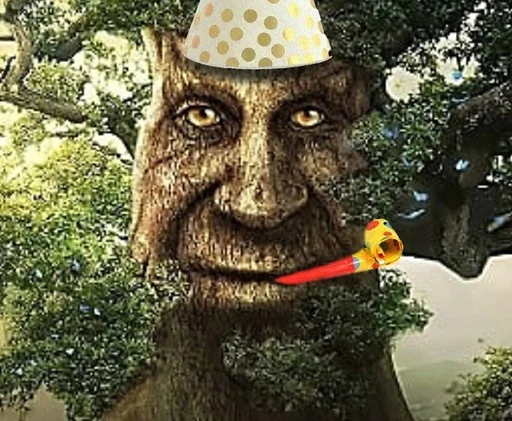🥳 Стикер «mystical tree» для Telegram