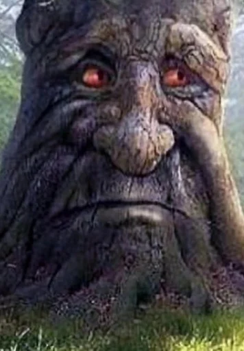 ☹️ Стикер «mystical tree» для Telegram