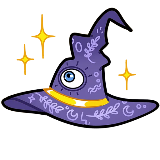 🧙‍♀️ Стикер «Мистический шепот без текста» для Telegram
