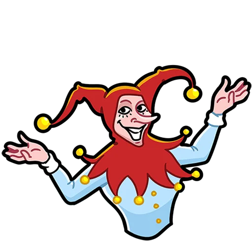 🤡 Стикер «Мистический шепот без текста» для Telegram