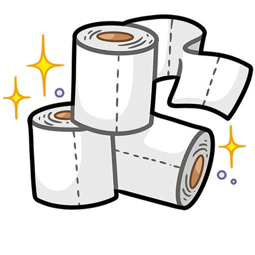 🚽 Стикер «Мистический шепот без текста» для Telegram
