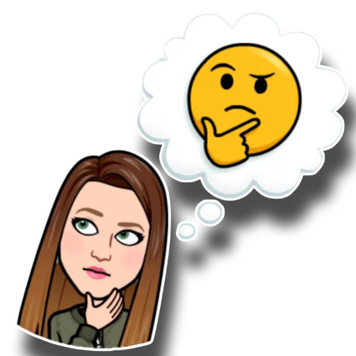 🤔 Стикер «про дизайн» для Telegram