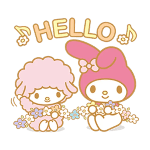 Стикерпак My sweet piano для Telegram — скачать