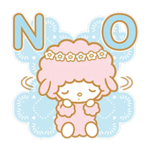 🙅‍♀️ Стикер «My sweet piano» для Telegram