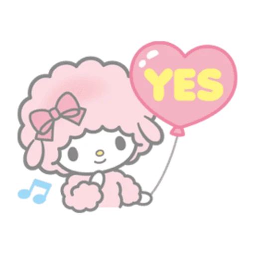 👍 Стикер «My sweet piano» для Telegram