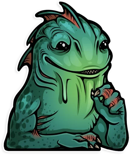 😮 Стикер «Myths and Legends» для Telegram