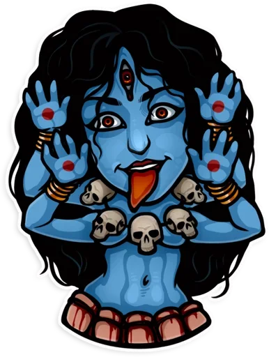 👿 Стикер «Myths and Legends» для Telegram