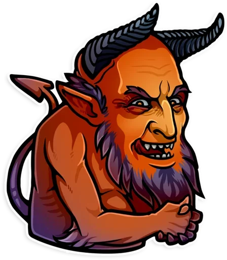 😲 Стикер «Myths and Legends» для Telegram