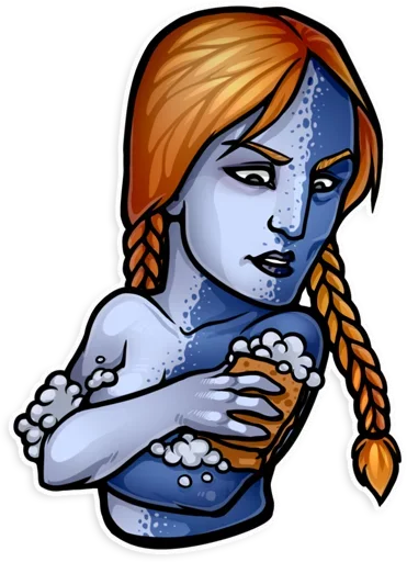 🥴 Стикер «Myths and Legends» для Telegram