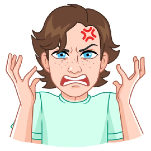 🤬 Стикер «Мой vmoji но это Дим-Димыч» для Telegram