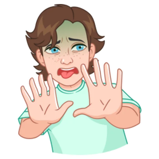 🤢 Стикер «Мой vmoji но это Дим-Димыч» для Telegram