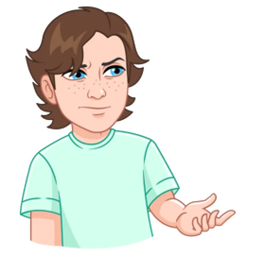 🤨 Стикер «Мой vmoji но это Дим-Димыч» для Telegram