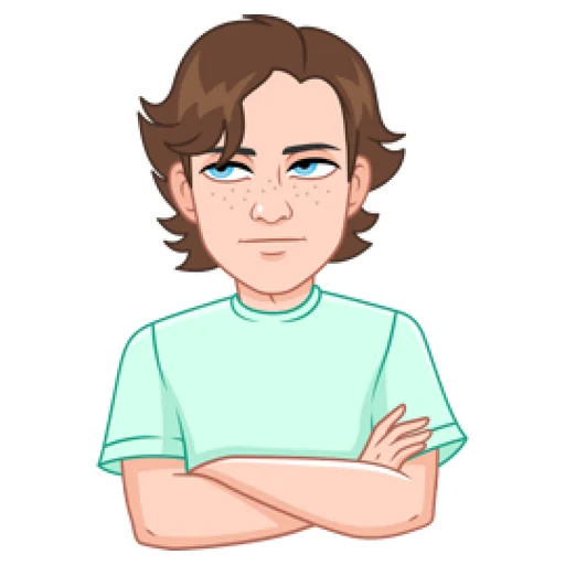 🙄 Стикер «Мой vmoji но это Дим-Димыч» для Telegram