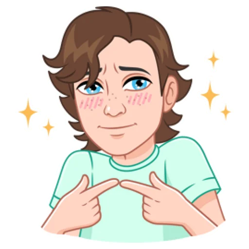 ☺️ Стикер «Мой vmoji но это Дим-Димыч» для Telegram