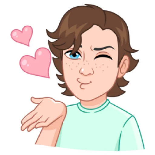 😘 Стикер «Мой vmoji но это Дим-Димыч» для Telegram