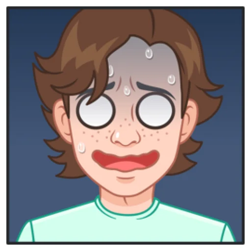 😨 Стикер «Мой vmoji но это Дим-Димыч» для Telegram