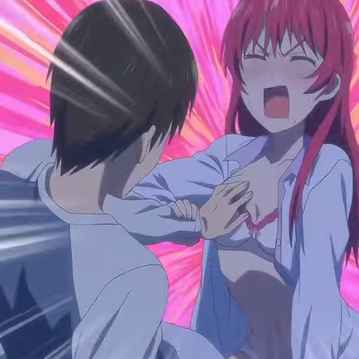 🥵 Стикер «Kanojo mo Kanojo» для Telegram