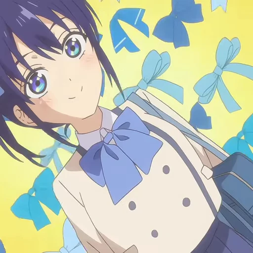 😆 Стикер «Kanojo mo Kanojo» для Telegram