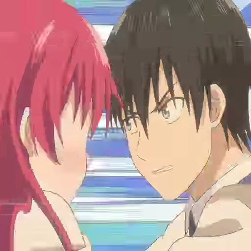 😳 Стикер «Kanojo mo Kanojo» для Telegram