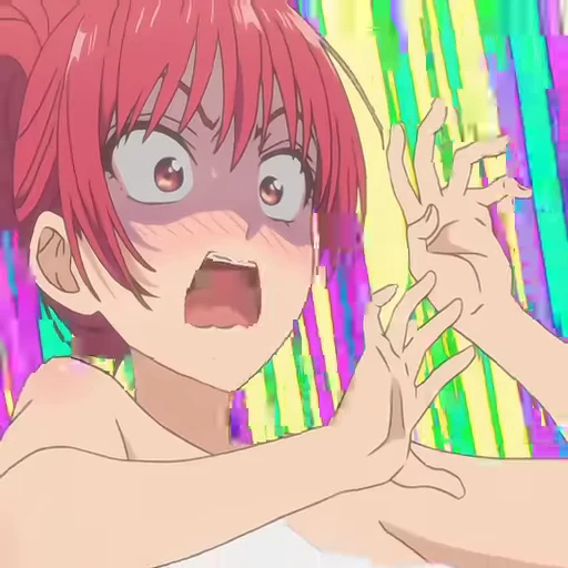 🫠 Стикер «Kanojo mo Kanojo» для Telegram