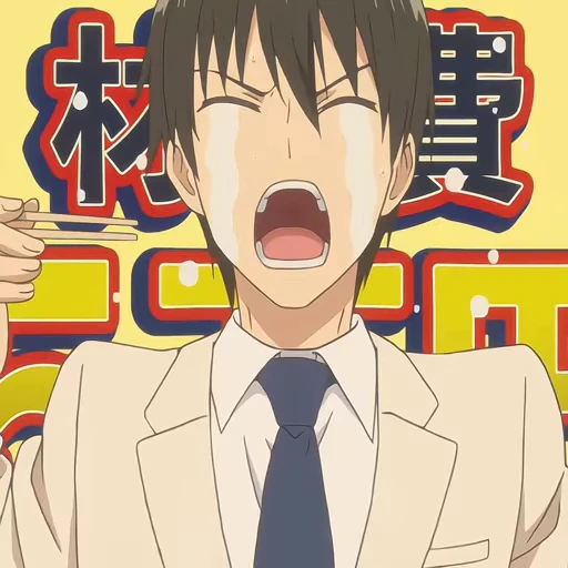 😭 Стикер «Kanojo mo Kanojo» для Telegram