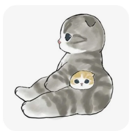 🐱 Стикер «Cute cats» для Telegram