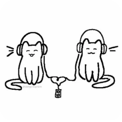 🐶 Стикер «Cute cats» для Telegram
