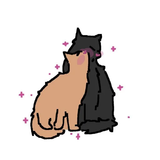🐱 Стикер «Cute cats» для Telegram