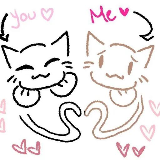 🐱 Стикер «Cute cats» для Telegram