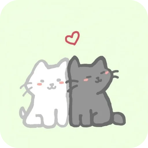 🐱 Стикер «Cute cats» для Telegram