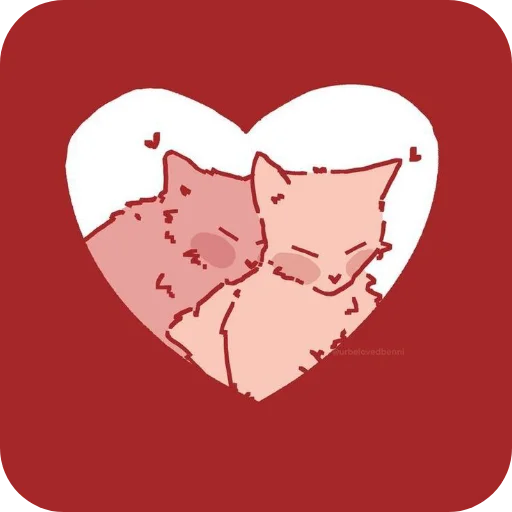 👍 Стикер «Cute cats» для Telegram