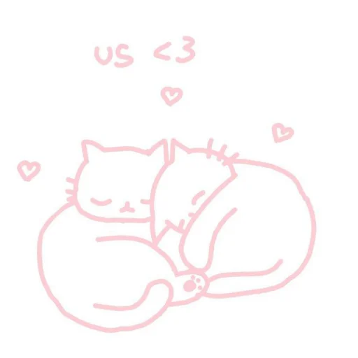👍 Стикер «Cute cats» для Telegram