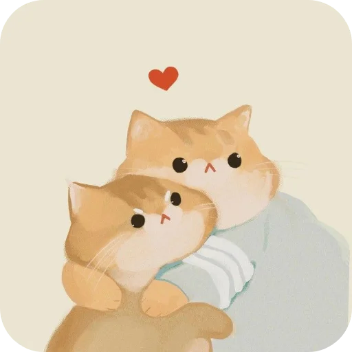 🧸 Стикер «Cute cats» для Telegram