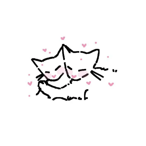 👍 Стикер «Cute cats» для Telegram