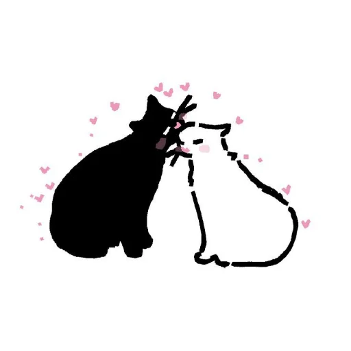 🐶 Стикер «Cute cats» для Telegram