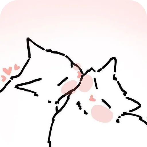 🐦 Стикер «Cute cats» для Telegram
