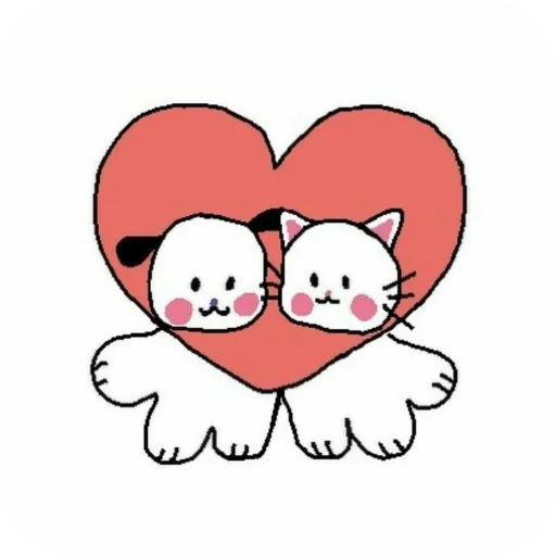 👍 Стикер «Cute cats» для Telegram